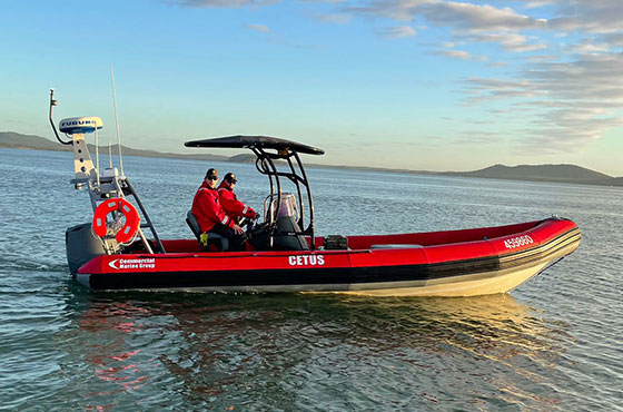 Cetus vessel - for crew transfers - Commercial Marine group qld