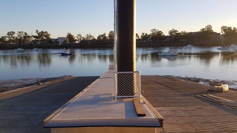 CMG assist with the design and installation of Callaghan Park Boat Ramp in Rockhampton qld