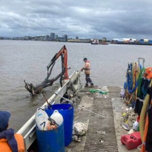 Removal and disposal of debris - Commercial Marine group qld