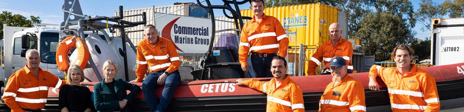 Commercial Marine group team Qld